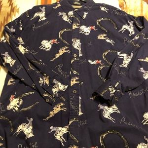 Western Button Down Shirt. 1990’s Great condition!